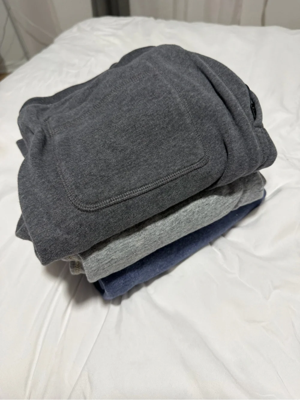 J. Crew Mens 3 Sweatpants - Gray and Navy